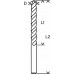 BOSCH Wiertła do kamienia CYL-1, 15 x 90 x 150 mm, 2608596139